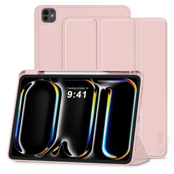 Tech-Protect SC Pen Flip Case for iPad Pro 11" 5/6 (2024-2025) - Pink