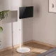 Mobilus grindų stovas monitoriui / TV Maclean MC-970W, 17–35\", baltas