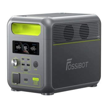 FOSSIBOT FBP1200 1200W įkrovimo stotelė, 1958Wh, žalia