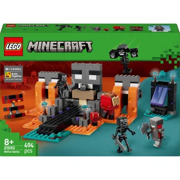 LEGO Minecraft 21590 The Wither Battle konstravimo rinkinys