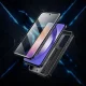 Apsauginis dėklas Tech-Protect Kevlar Cam+, skirtas Samsung Galaxy A55 5G, juodas