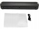 Rechargeable Vacuum Sealer for Food with 10 Bags Black-Grey