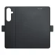 3mk Wallet Case atverčiamasis dėklas Samsung Galaxy A36 / A56, juodas