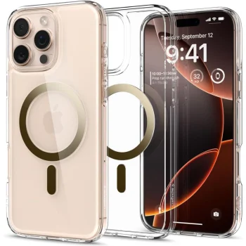Spigen Ultra Hybrid Mag Case with MagSafe  iPhone 16 Pro Max - Gold
