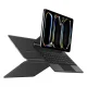 Dėklas su klaviatūra Tech-Protect SmartCase Magnetic skirtas iPad Pro 13\" 2024-2025, juodas