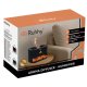 Ruhhy Aroma Diffuser Humidifier with Flame Effect 250ml 26417, Black