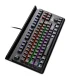 Liocat KX 365+ CM mechaninė žaidimų klaviatūra, Outemu Blue, juoda
