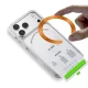 Magnetinis žiedas Tech-Protect MMP-210 MagSafe, 2 vnt., oranžinis / juodas