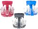 Alcohol and Beverage Dispenser with 6 Shot Glasses (50ml), Assorted Colors