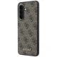 Guess 4G Classic dėklas Samsung Galaxy A37 5G telefonui, rudas