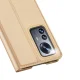 Atverčiamasis dėklas Dux Ducis Skin Pro skirtas Xiaomi 12 Pro, auksinis