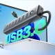 USB šakotuvas Orico CL7U-U3, 7x USB-A 3.0, USB-C maitinimas, 1m laidas, pilkas
