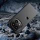 3MK Protection Matt Case dėklas Xiaomi Redmi Note 14 Pro+, juodas