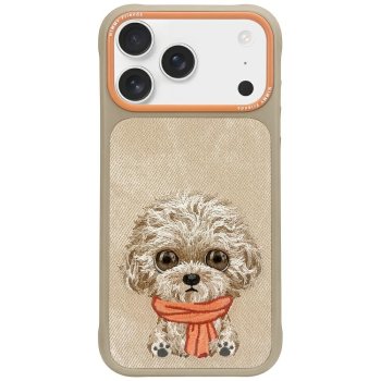 Nimmy iPhone 17 Pro Case Big Eyed Pet 2.0 Dog, Beige