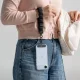 Telefono riešo dirželis Ringke Holder & Puffer Hand Strap, Black