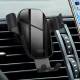 XO C37 gravitacinis automobilinis telefono laikiklis, juodas