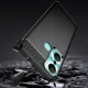 Dėklas telefonui Infinix Hot 20 Play, Carbon Case serija, juodas