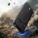 Tech-Protect Kevlar Aura MagSafe dėklas iPhone 16e / 17e, juodas