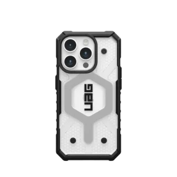 UAG Pathfinder MagSafe dėklas telefonui iPhone 15 Pro, skaidrus
