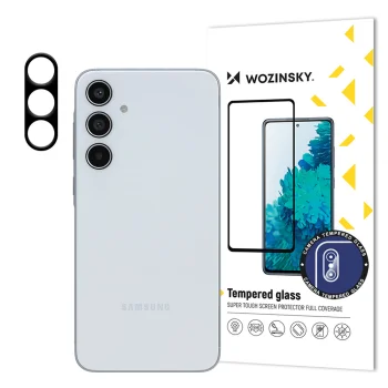 Kameros apsauginis stiklas Wozinsky Full Camera Glass, skirtas Samsung Galaxy A35, 9H, 0.2 mm