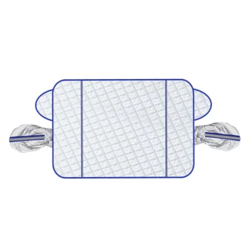 Magnetic Windshield Cover for Ice and Snow, All-Season Sun Shade Telcon 145x105cm