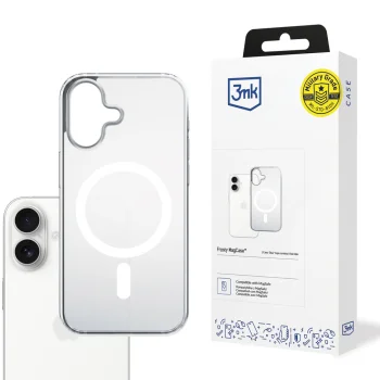 3Mk Protection iPhone 17 Frosty MagCase dėklas, baltas