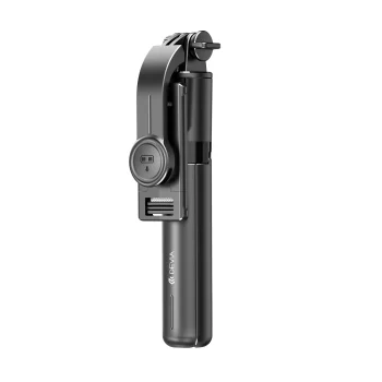 Asmenukių lazda su trikoju Devia Lite 1 Tripod Bluetooth, juoda