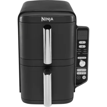Karšto oro gruzdintuvė Ninja Double Stack XL SL400EU, 2x 4.75 l, 2470 W, Black / Grey