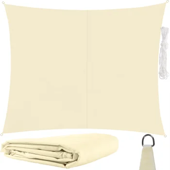 Gardlov Sun Shade Sail 3x2m, Beige
