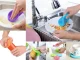 Silicone Washer Sponge Scouring Brush Vegetable