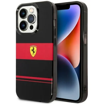 Ferrari Combi MagSafe dėklas skirtas iPhone 14 Pro, juodas