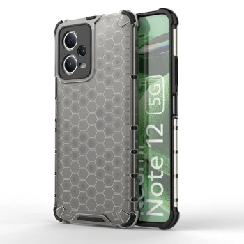 Dėklas Xiaomi Redmi Note 12 5G / Poco X5 5G Honeycomb, juodas