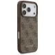 Guess 4G Classic dėklas skirtas iPhone 17 Pro / 18 Pro, rudas
