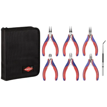 Elektronikos replių rinkinys KNIPEX 00 20 16 dėkle, 7 vnt.