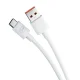 3MK Hyper USB to USB Type C Data Charging Cable 3A 1.2m, White