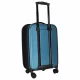 Sulankstomas kelioninis lagaminas su ratukais, 45 l, 57x37x23 cm, mėlynas