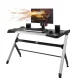 Gaming Desk NanoRS RS150, RGB LED, 50kg Max Load, Black