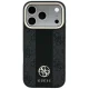 Guess 4G Stripe Round and Classic Logos MagSafe dėklas iPhone 17 Pro / 18 Pro, juodas