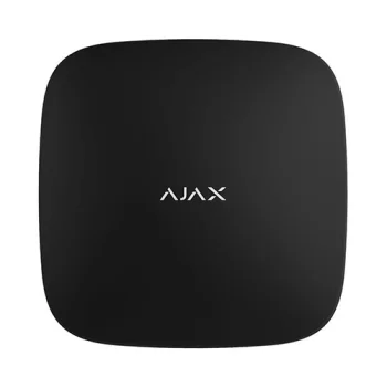 Išmanioji apsaugos sistemos valdymo žiuri Ajax Hub 2, juoda