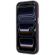 Guess Stripe Peony 4G Logo MagSafe dėklas iPhone 18 Pro / 17 Pro, bordo