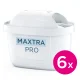 Vandens filtrų kasetės Brita MAXTRA PRO ALL-IN-1, 6 vnt., balta