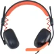 Logitech Zone Learn On-Ear Headset with Microphone, AUX, Blue/Orange