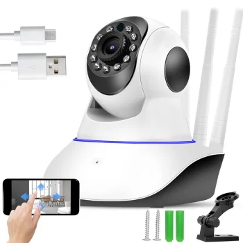 Sukama IP Wi-Fi kamera / mobili auklė su judesio jutikliu ir naktiniu matymu