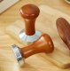 Kavos grūstuvas (Tamper) 51 mm, nerūdijantis plienas / mediena