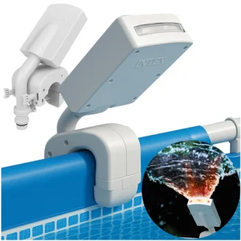 Intex 28089 LED Pool Fountain, White