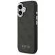 Guess 4G Classic Logo MagSafe dėklas iPhone 17 telefonui, juodas