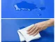 Waterproof Cooling Gel Mat for Dogs and Cats 50x90cm, Blue