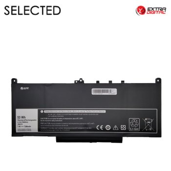 Extra Digital nešiojamojo kompiuterio baterija DELL J60J5, 7200mAh, 53Wh