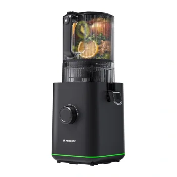 Lėtaeigė sulčiaspaudė AMZCHEF CE-ZM1919 600 W 2500 ml, juoda
