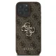 Guess iPhone 16 Pro Case 4G Big Logo, Brown